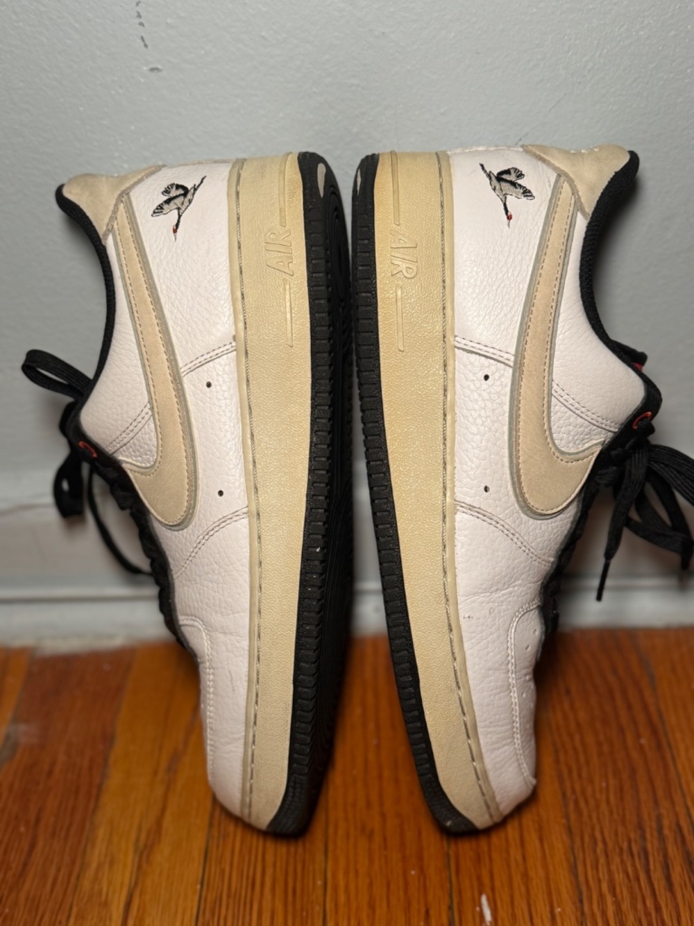 Nike Air Force 1 '07 LV8 Crane Bird Embroidered – DA8462-100 Men's Size 11